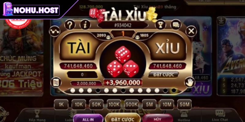 Tài Xỉu Momo NOHU Với Trải Nghiệm Cá Cược Nhanh Gọn 2 Hướng dẫn cách tham gia